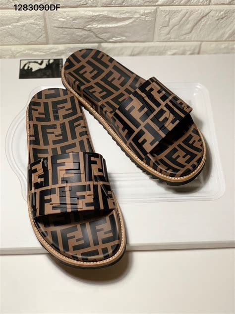 men fendi slippers|men's fendi boots.